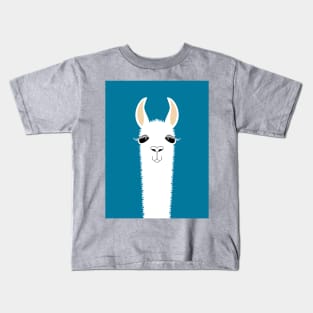 LLAMA PORTRAIT #10 Kids T-Shirt